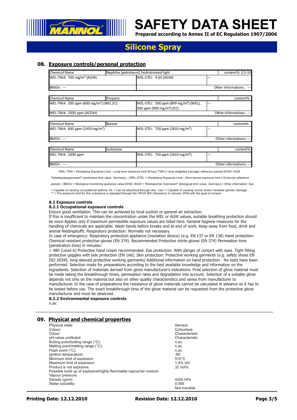 Seite 3, Silicone spray | SCT-Germany SILICONE SPRAY User Manual | Page 3 / 5