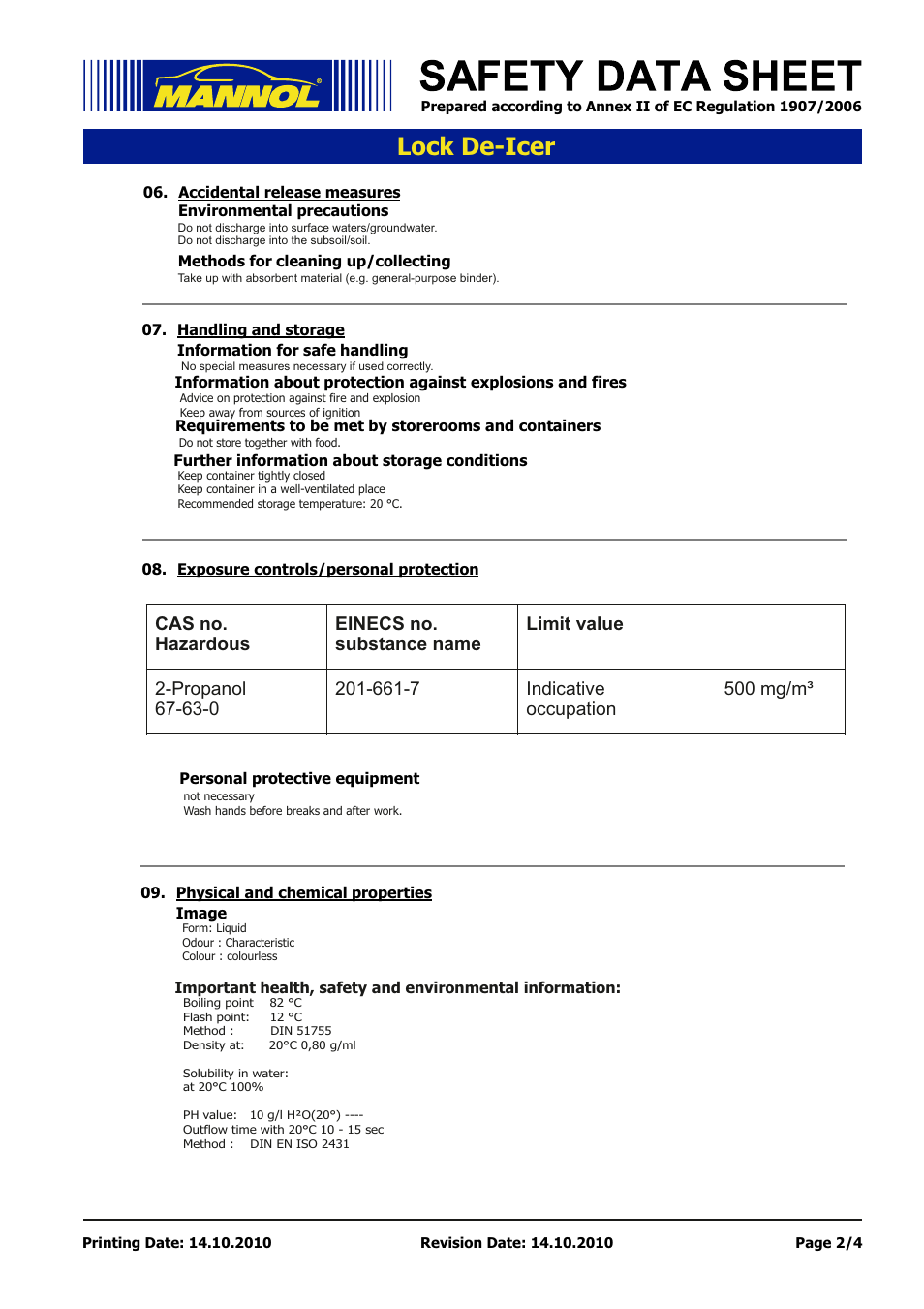 Seite 2, Lock de-icer | SCT-Germany LOCK DE-ICER User Manual | Page 2 / 4