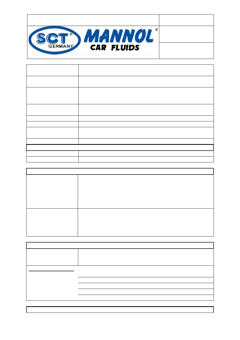 Sicherheitsdatenblatt | SCT-Germany BELT TENSIONER User Manual | Page 3 / 5