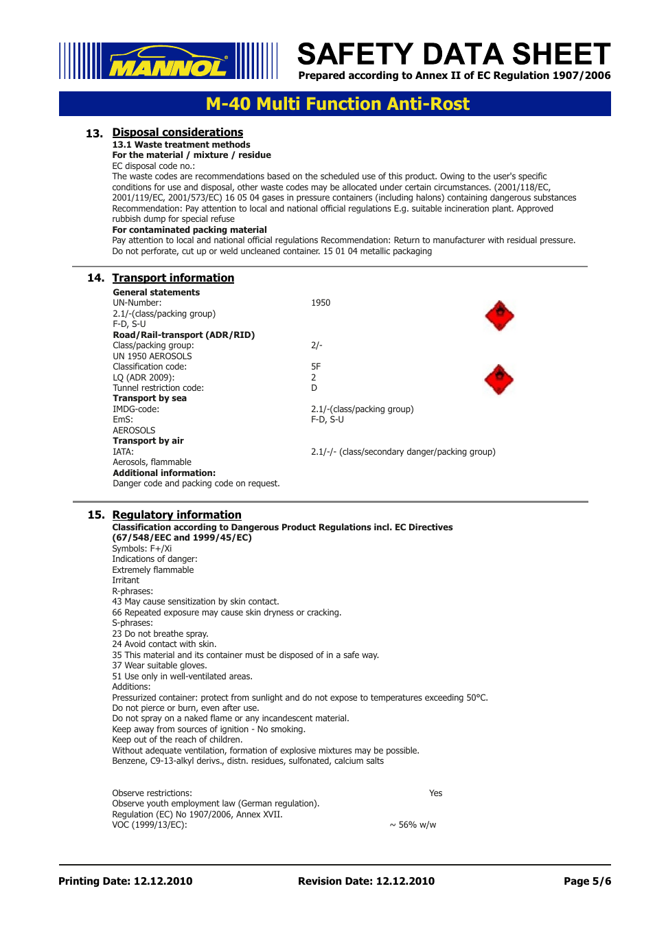 Seite 5, M-40 multi function anti-rost | SCT-Germany M-40 Multi Function Anti-Rost User Manual | Page 5 / 6