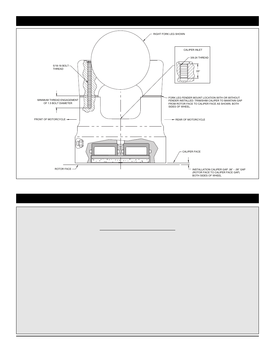 Instructions (continued) | Wilwood Stealth Motorcycle Front Brake Kit User Manual | Page 4 / 4
