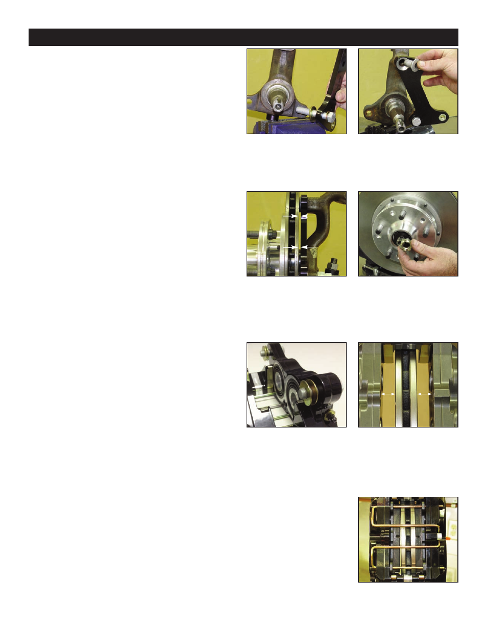 Assembly instructions (continued) | Wilwood Dynapro Dust-Boot Pro Series Front Brake Kit User Manual | Page 5 / 9