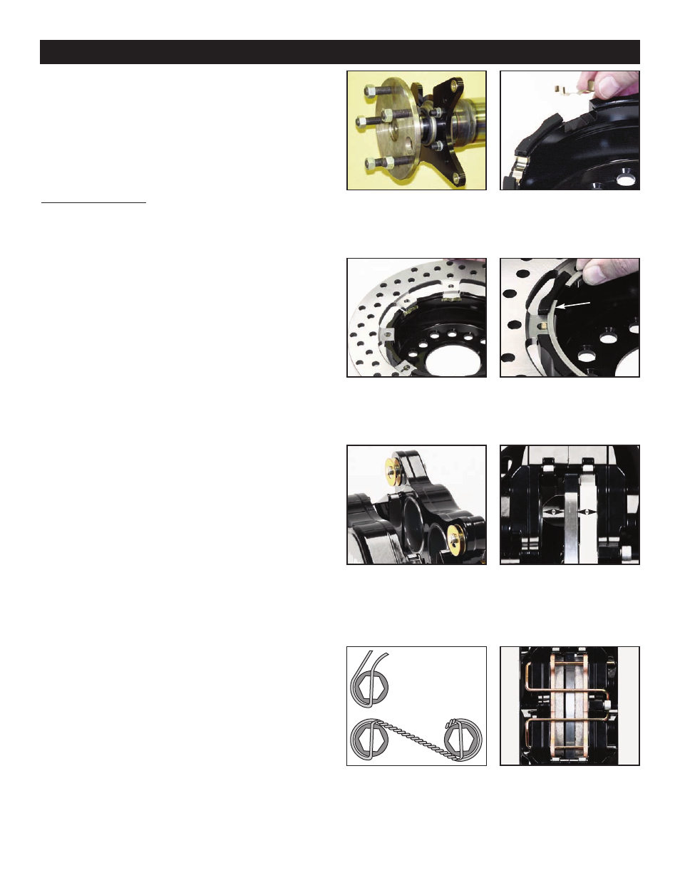 Disassembly (continued) and assembly instructions | Wilwood Dynapro SA Lug Drive Dynamic Rear Drag Brake Kit User Manual | Page 4 / 9
