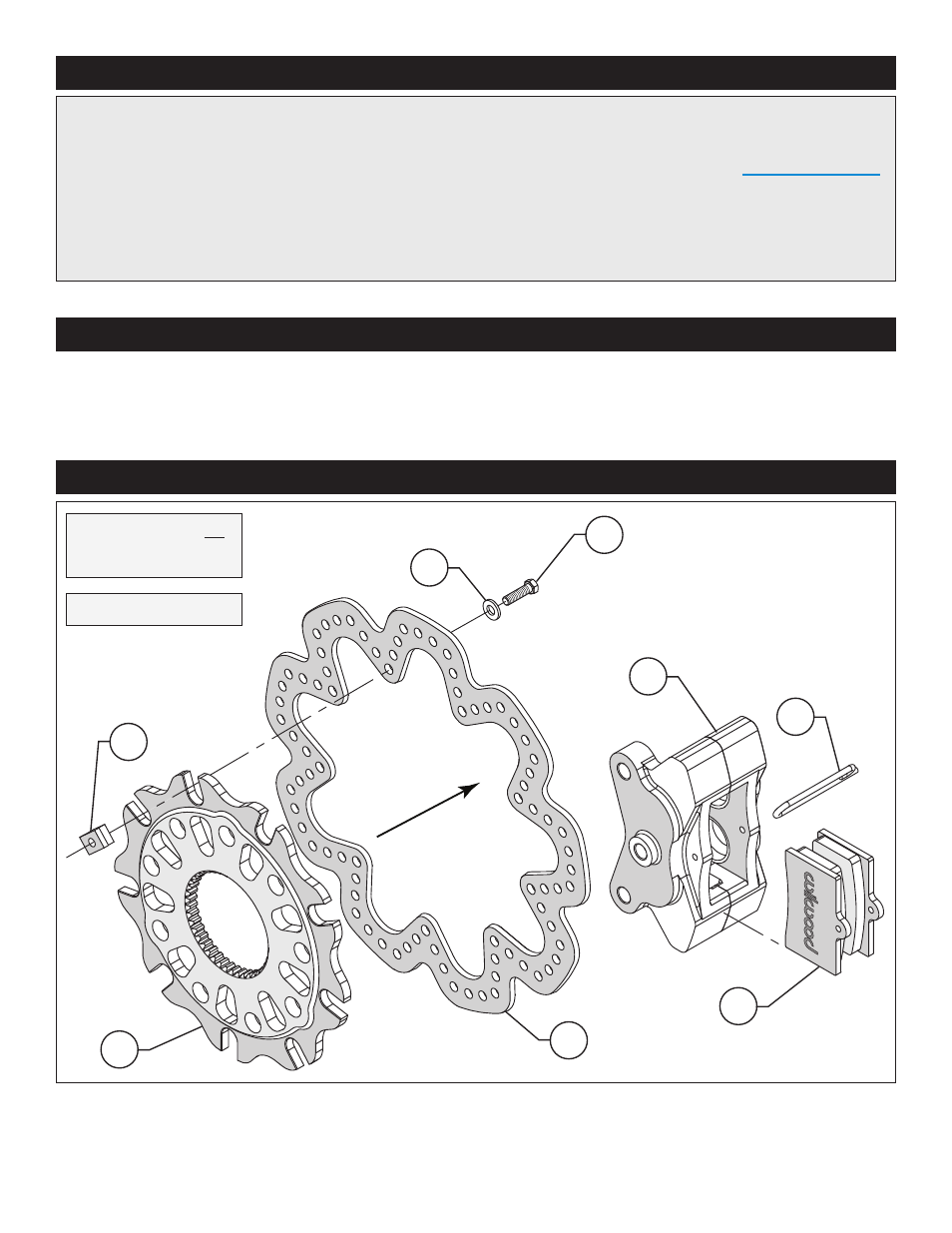 Wilwood GP320 Sprint Right Rear Brake Kit User Manual | Page 2 / 6