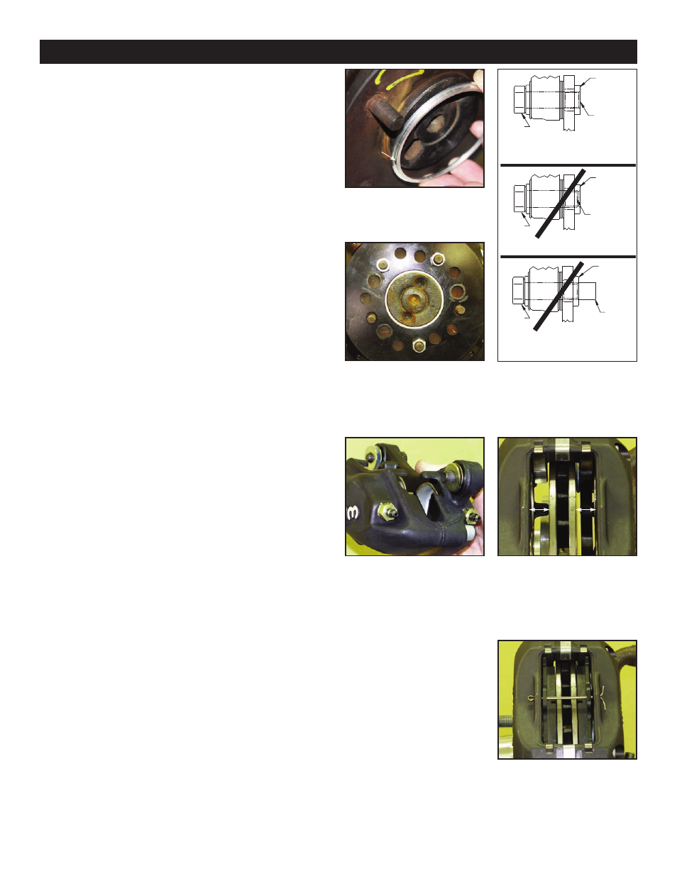 Assembly instructions (continued) | Wilwood Forged Dynalite Rear Parking Brake Kit User Manual | Page 5 / 9
