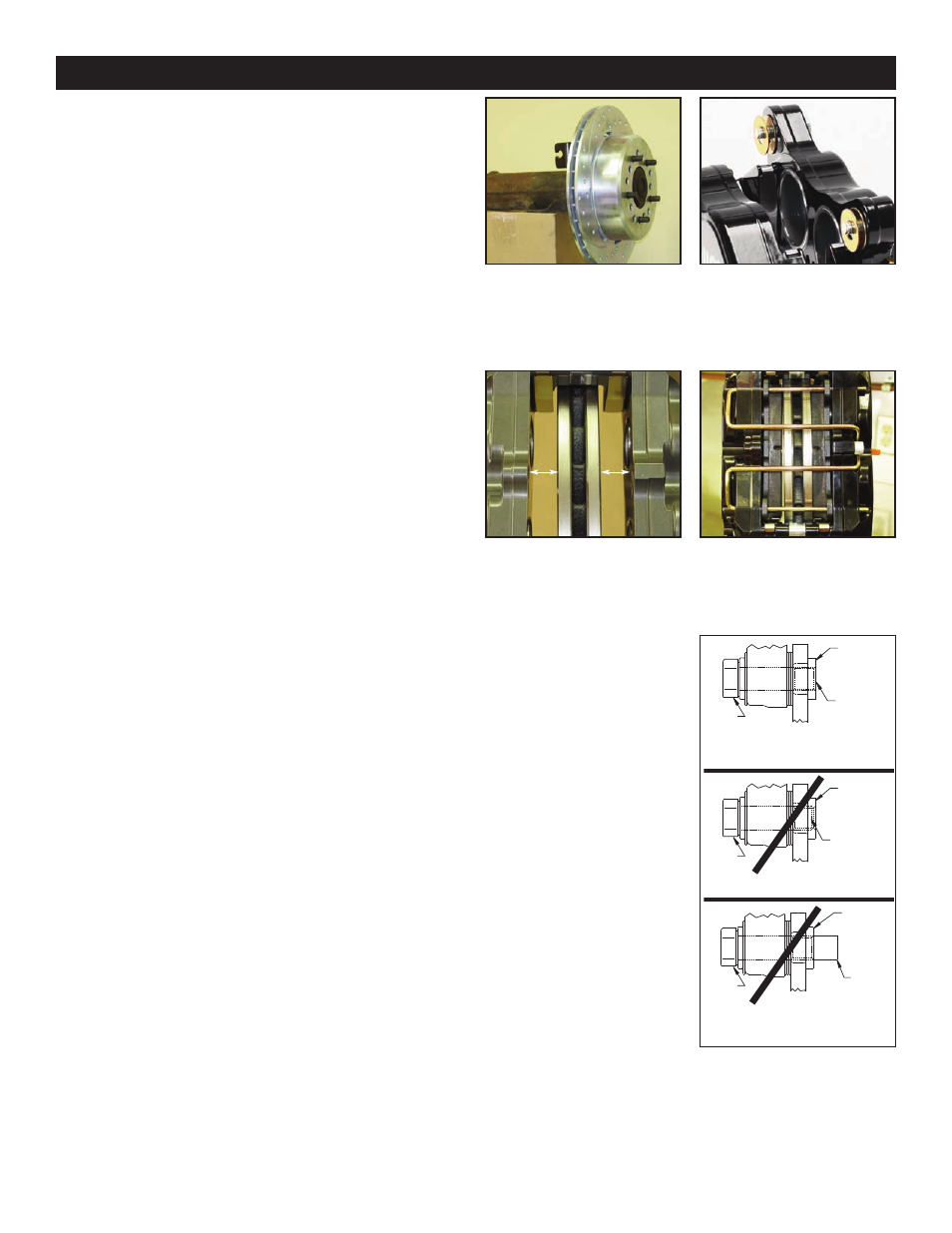 Assembly instructions (continued) | Wilwood Dynapro Lug Mount Rear Parking Brake Kit User Manual | Page 5 / 10