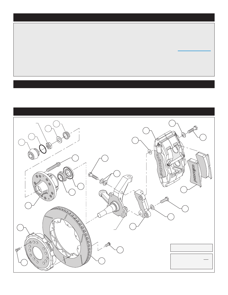 Photographic tip | Wilwood Forged Superlite 4 Big Brake Front Brake Kit (Hub) User Manual | Page 2 / 8