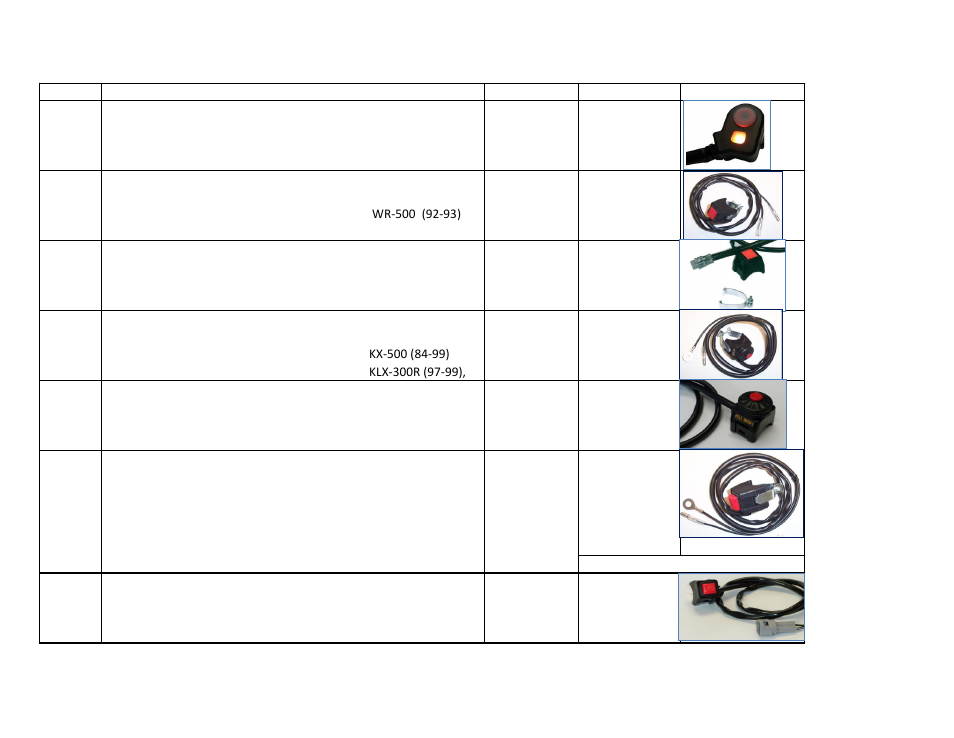 K&S Technologies HANDLEBAR CONTROL SWITCHES User Manual | Page 5 / 6