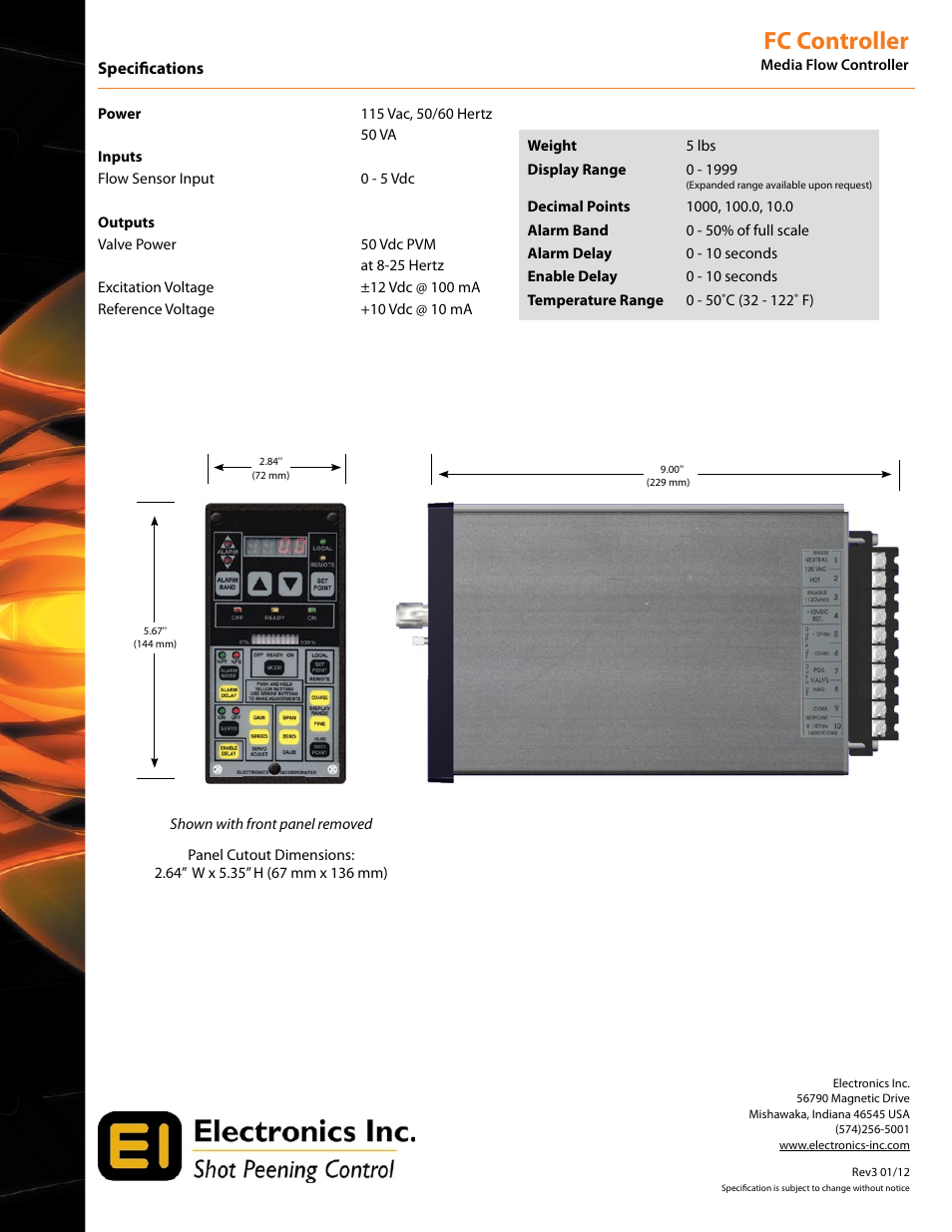 Fc controller | Electronics FC User Manual | Page 2 / 2