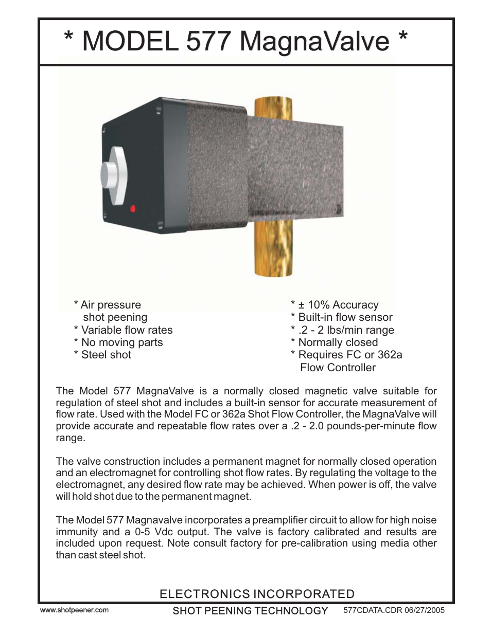 Electronics 577 User Manual | 2 pages