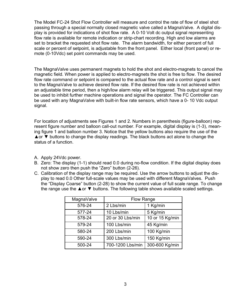 Electronics FC-24 User Manual | Page 3 / 12