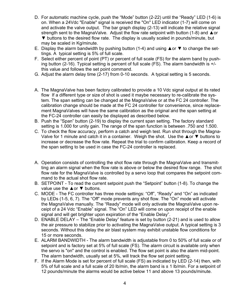 Electronics FC-24 User Manual | Page 4 / 12