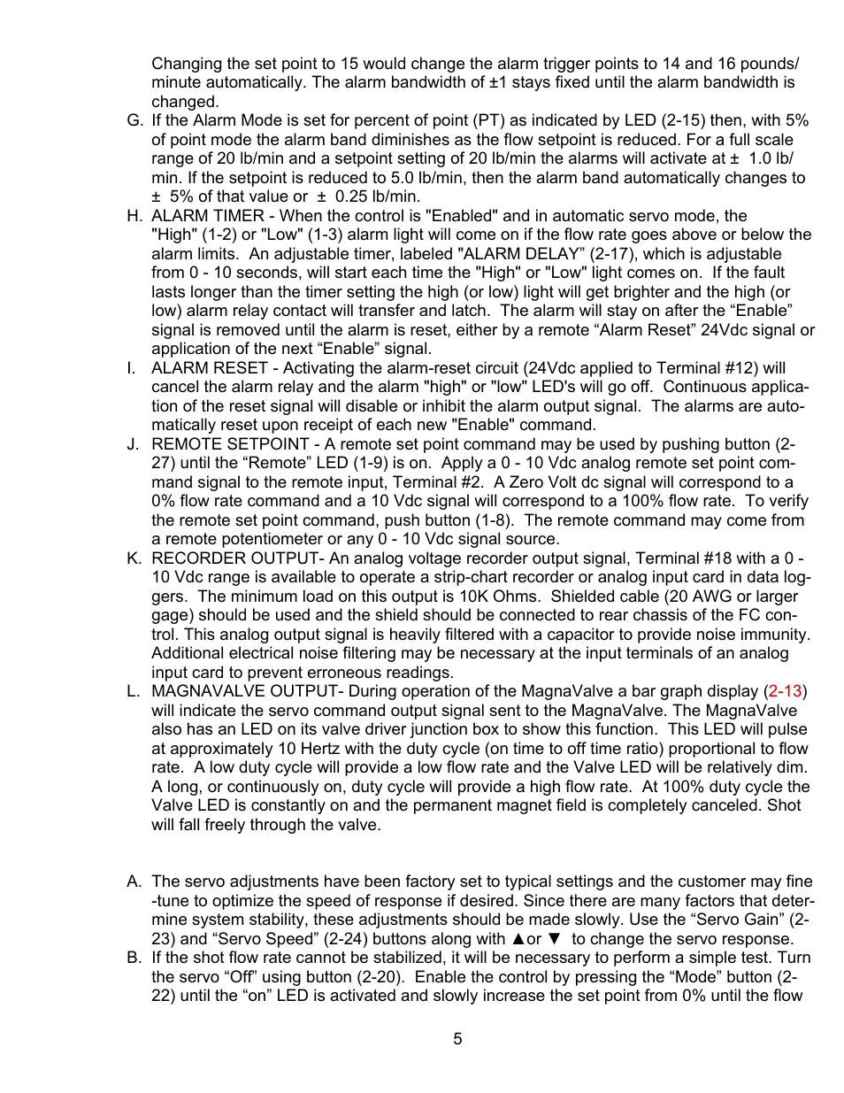 Electronics FC-24 User Manual | Page 5 / 12