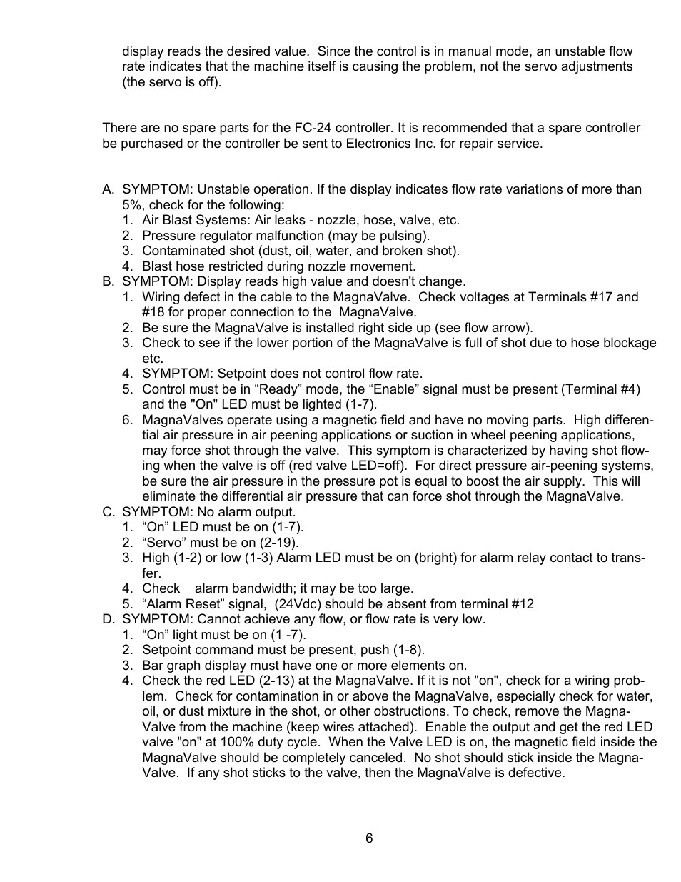 Electronics FC-24 User Manual | Page 6 / 12