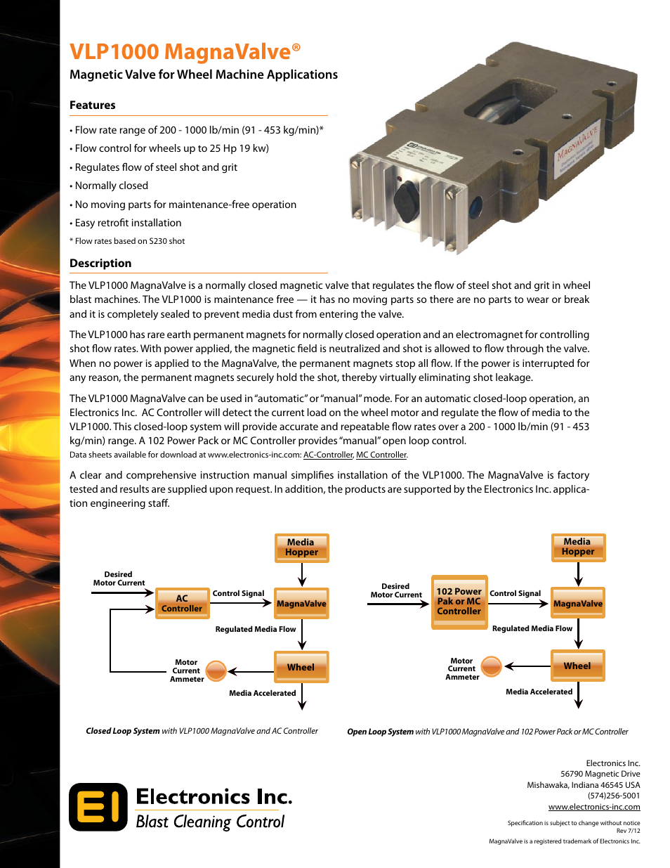 Electronics VLP1000 User Manual | 2 pages