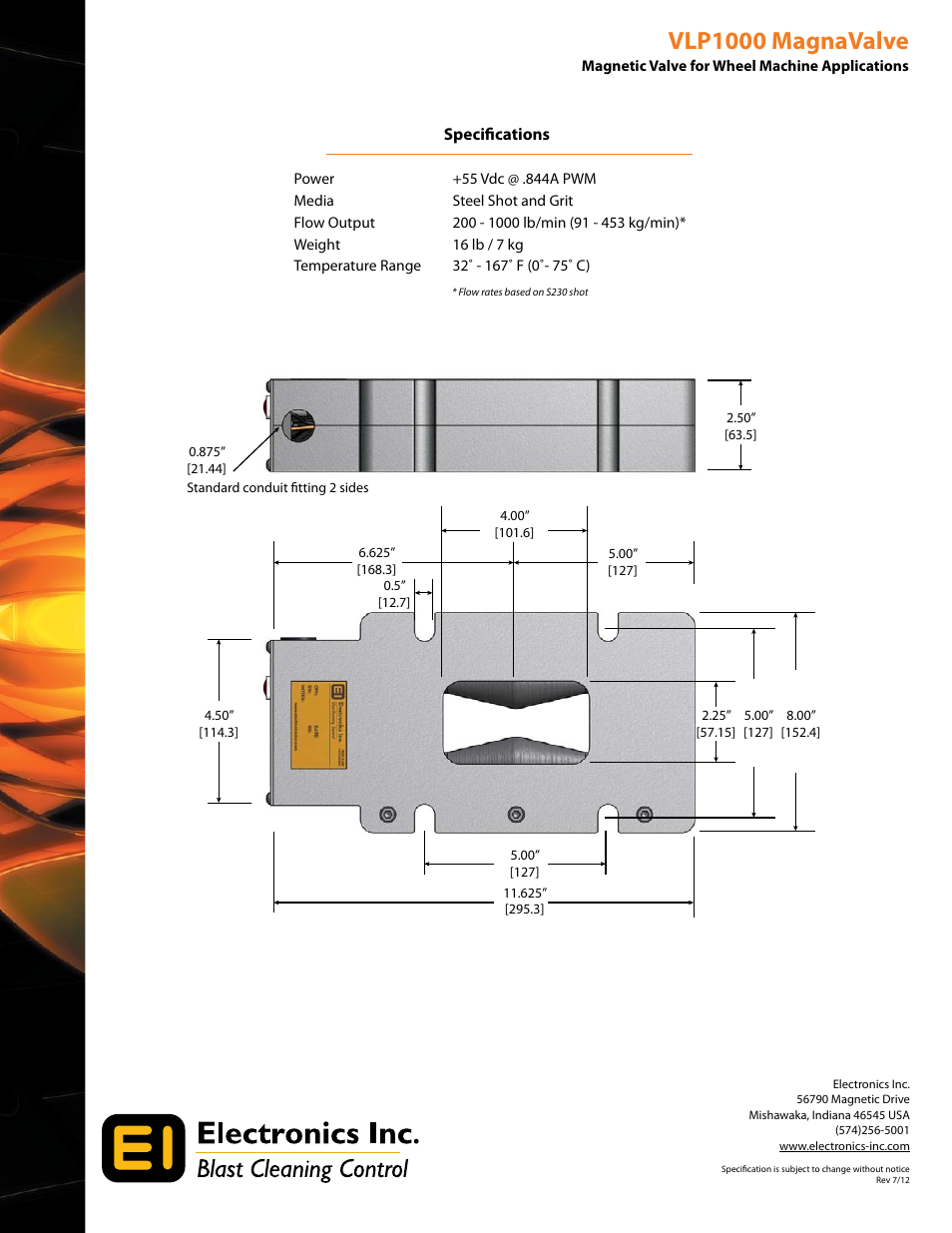 Vlp1000 magnavalve | Electronics VLP1000 User Manual | Page 2 / 2