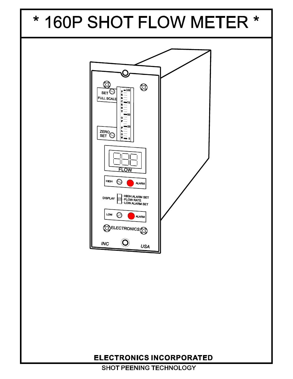 Electronics 160-P User Manual | 2 pages