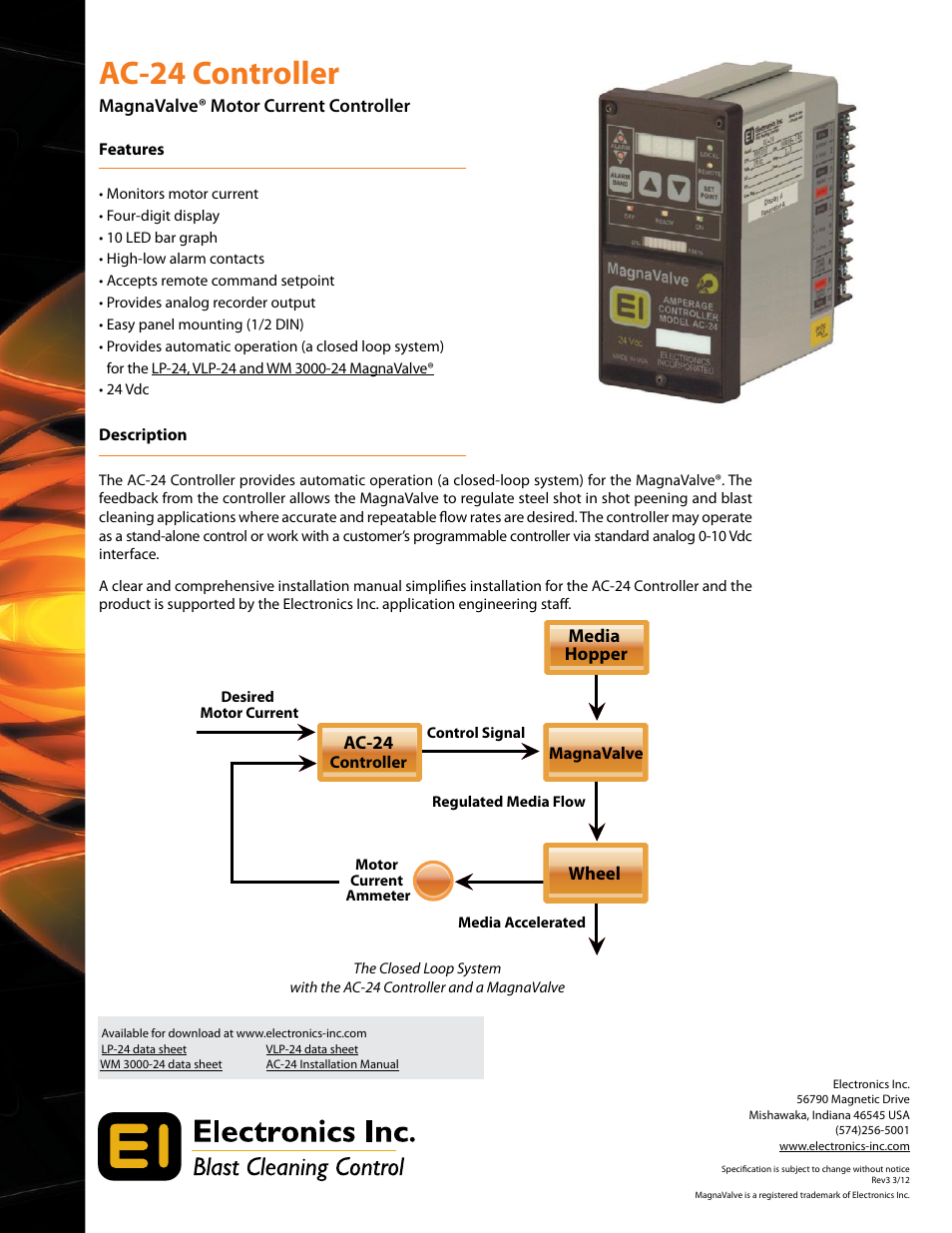 Electronics AC-24 User Manual | 2 pages