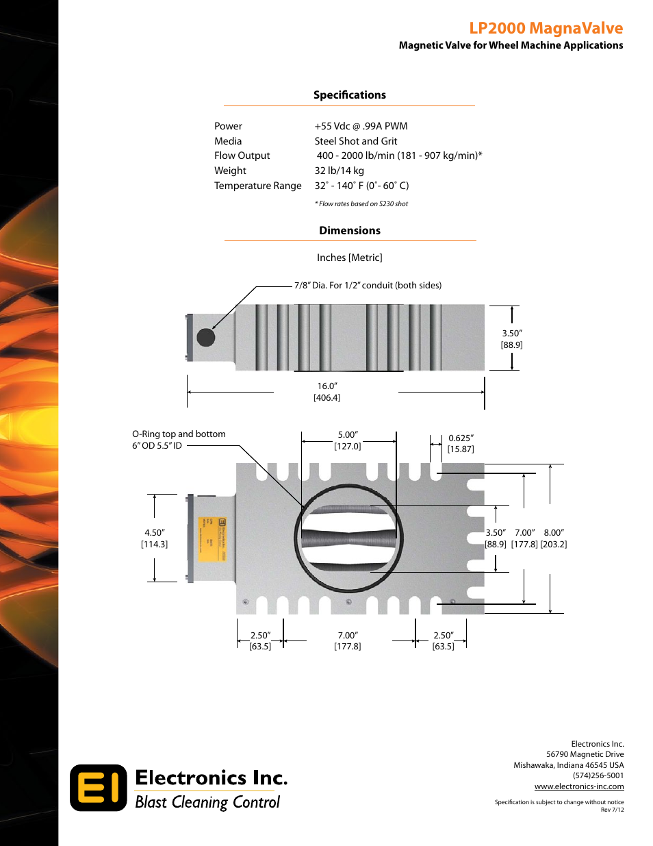 Lp2000 magnavalve | Electronics LP2000 User Manual | Page 2 / 2
