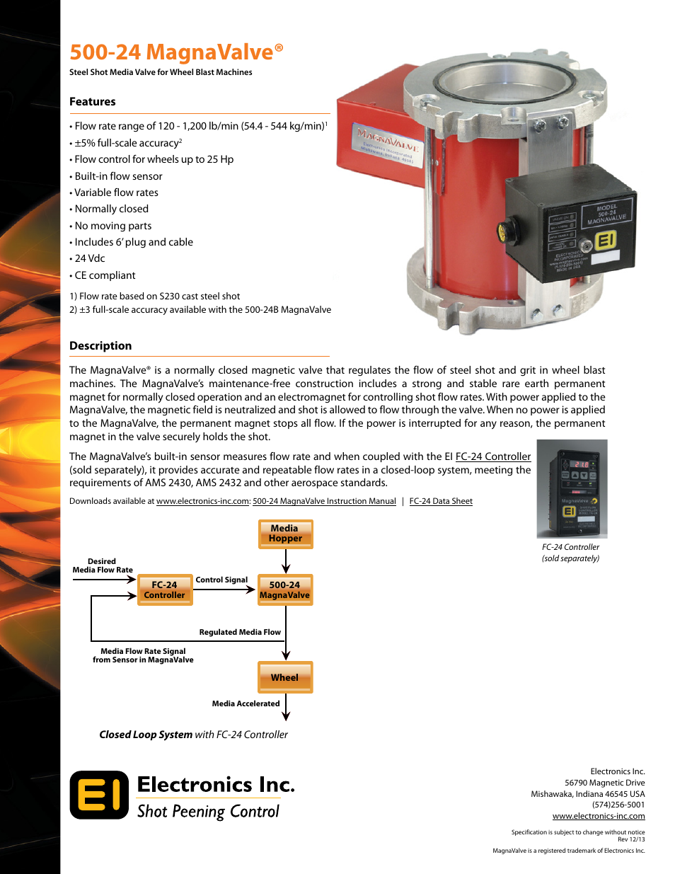 Electronics 500-24 User Manual | 2 pages