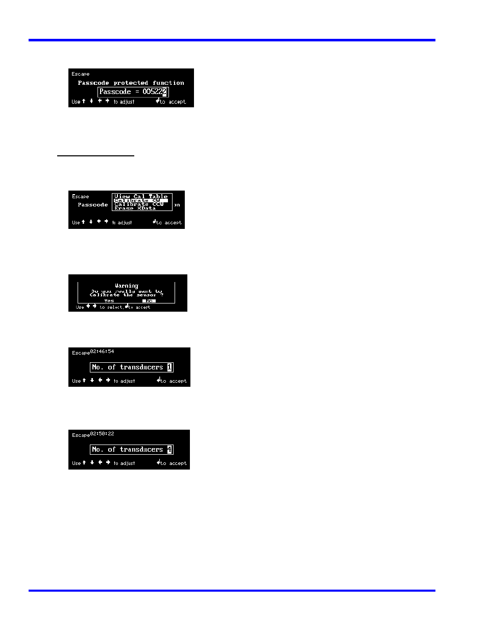 Calibration cw | Snap-On 5000-ST User Manual | Page 51 / 74