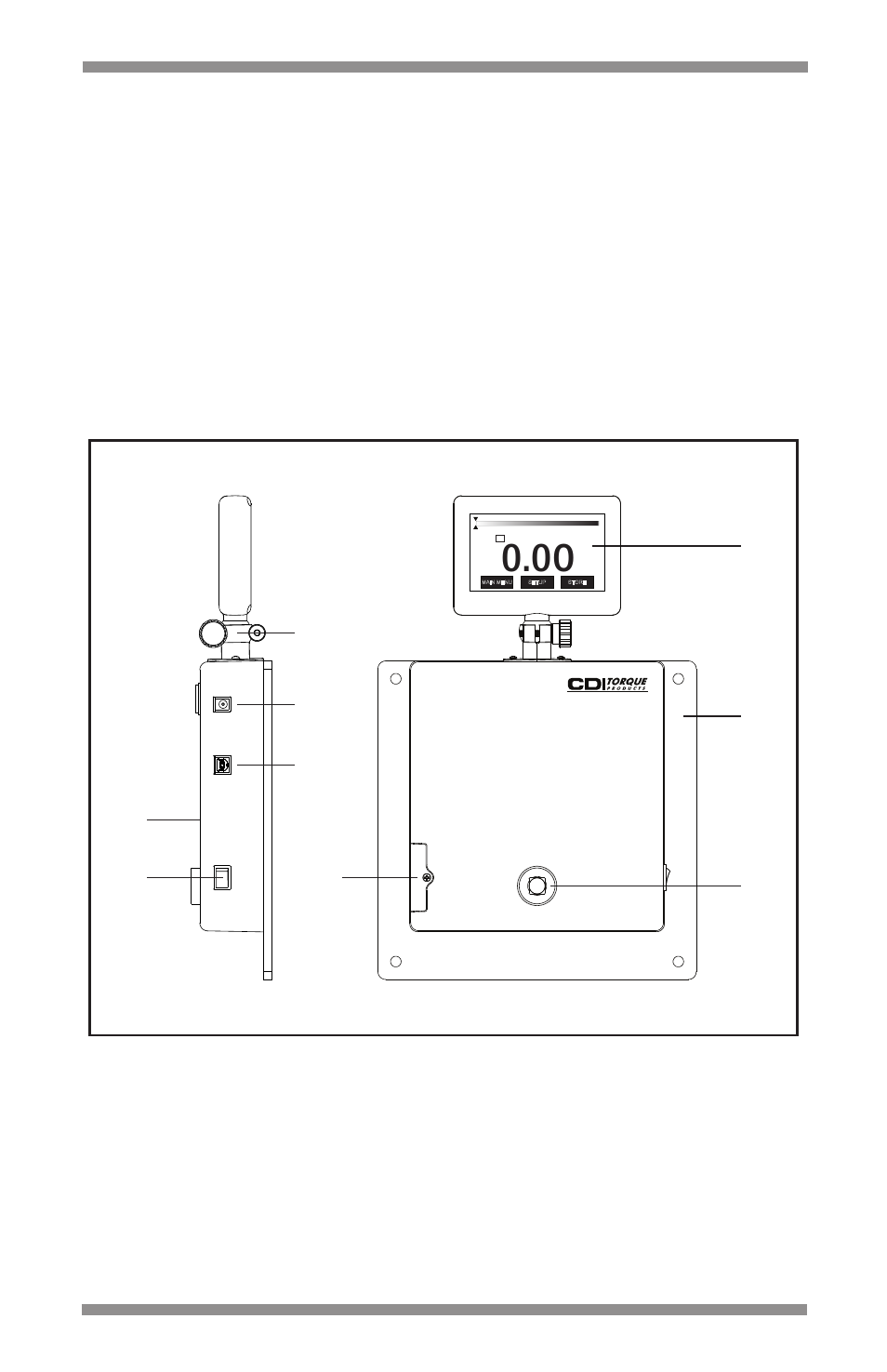 Functional description, Power source, A — display | B — mounting plate | Snap-On DTT User Manual | Page 8 / 24