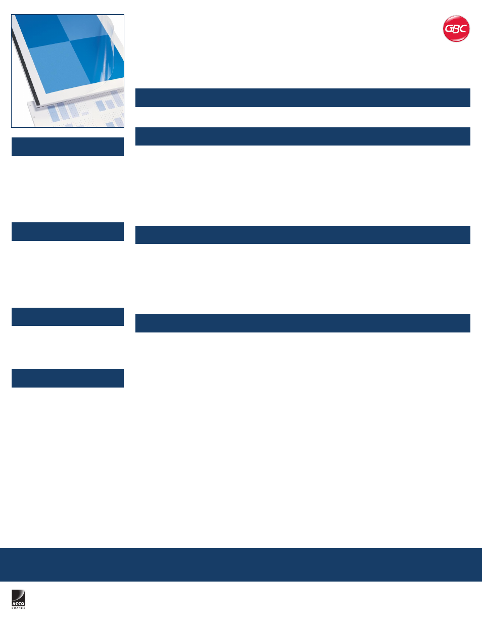 Swingline Clear View VeloBind Economy Presentation Covers, Pre-Punched, Square Corners, Clear, 25 Pack User Manual | 1 page