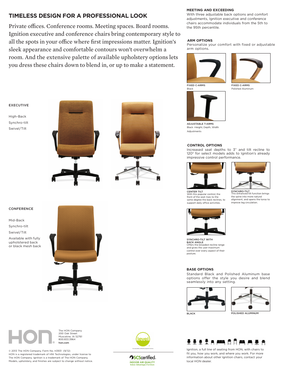 HON Ignition User Manual | Page 2 / 2