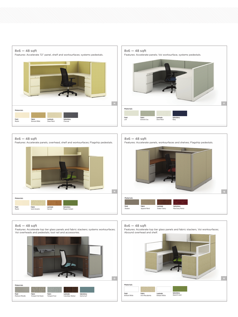 8x6 — 48 sqft | HON Accelerate User Manual | Page 5 / 6