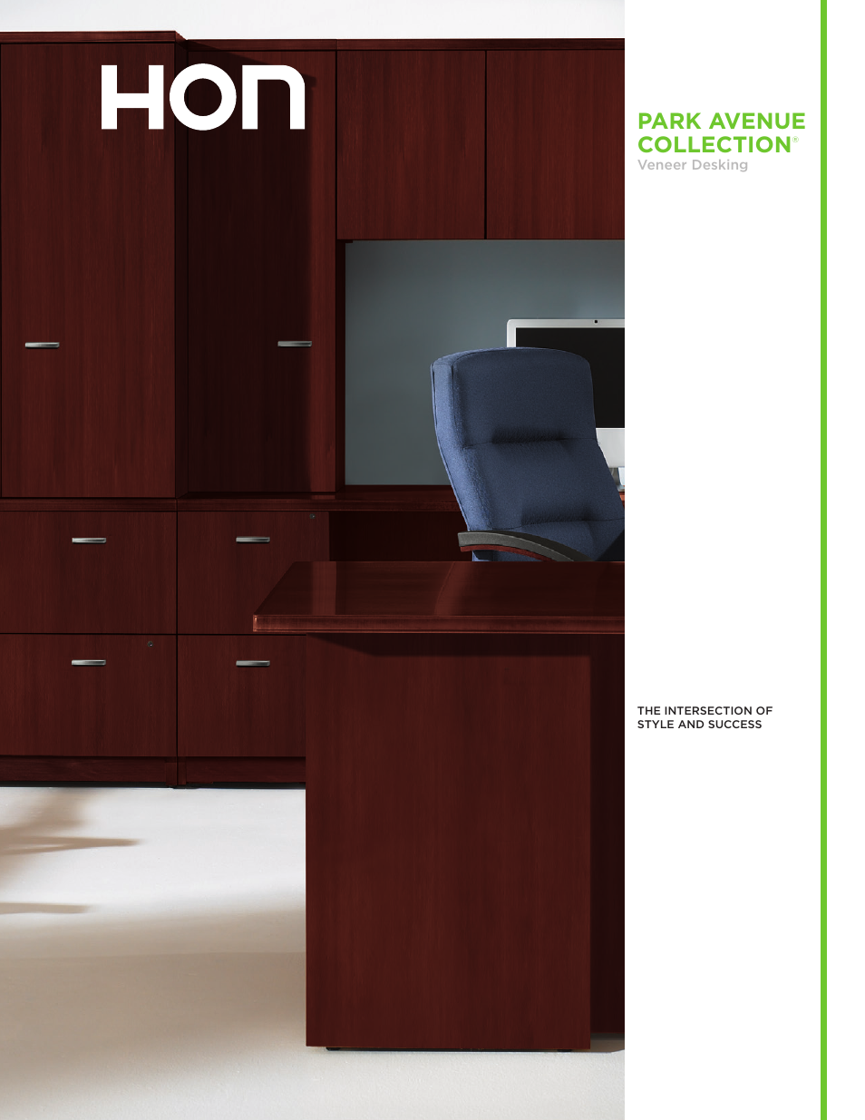 HON Park Avenue Collection Veneer User Manual | 5 pages