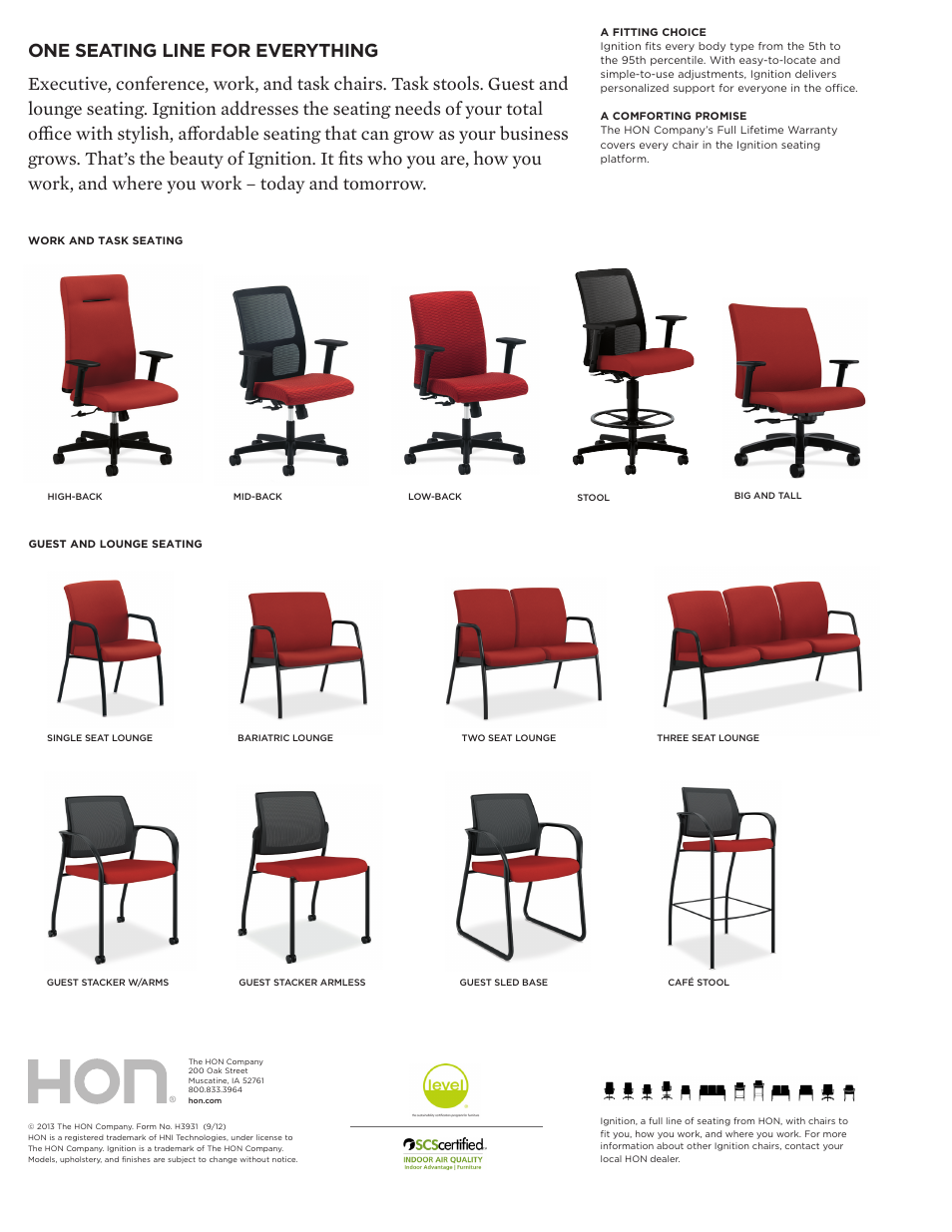 HON Ignition User Manual | Page 2 / 2