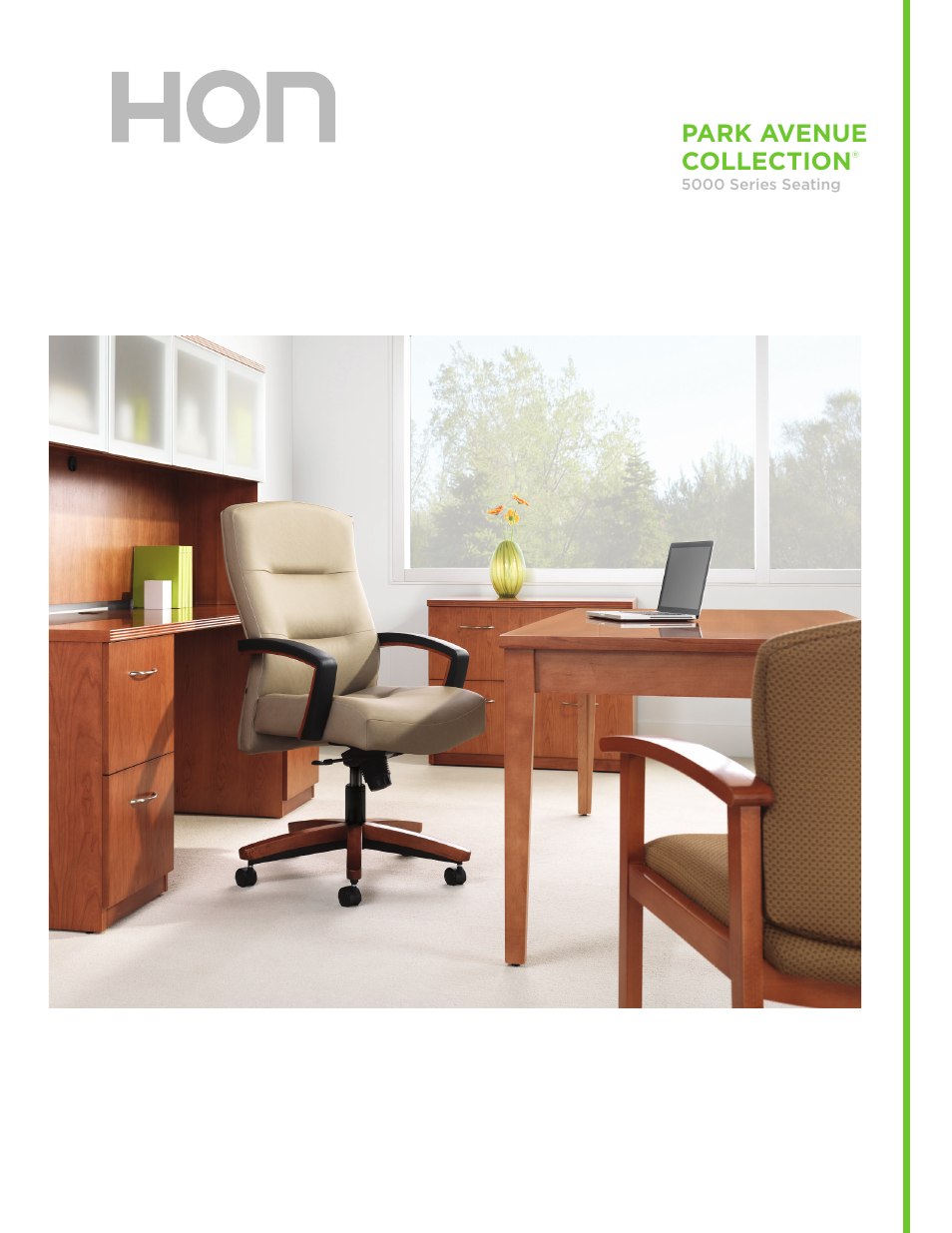 HON Park Avenue Collection 5000 Series User Manual | 2 pages