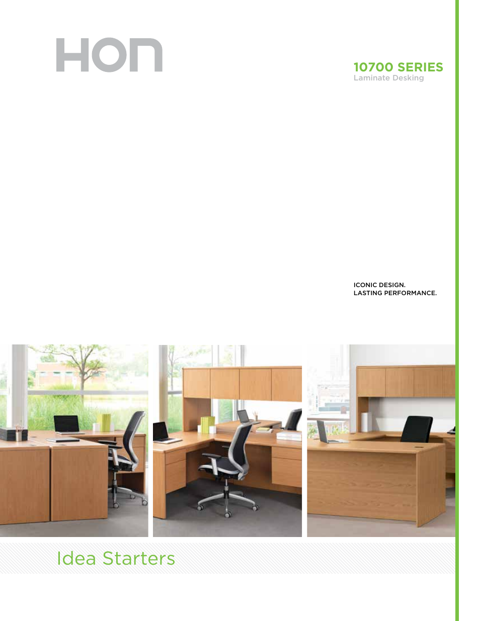 HON 10700 Laminate Desking User Manual | 6 pages