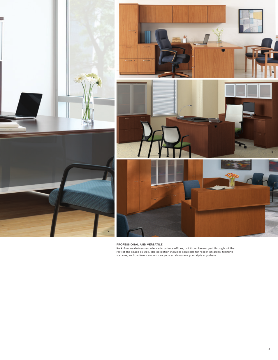 HON Park Avenue Collection Laminate Desking User Manual | Page 3 / 8