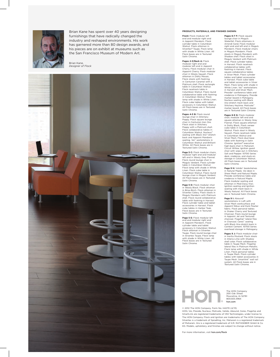 HON Flock Collaborative Solutions User Manual | Page 12 / 12