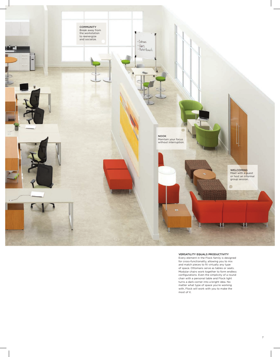 HON Flock Collaborative Solutions User Manual | Page 7 / 12