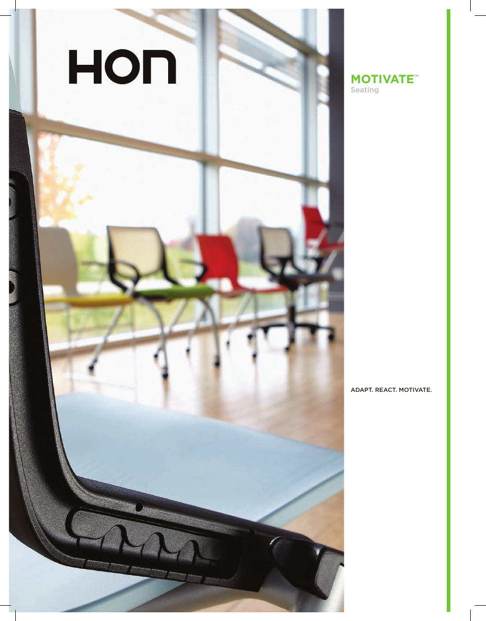 HON Motivate Seating & Tables User Manual | 8 pages