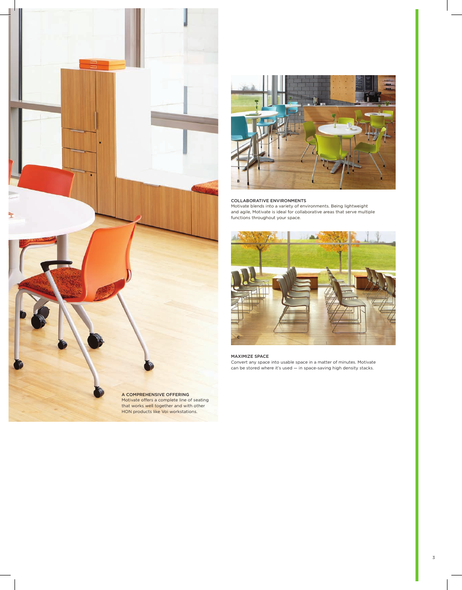 HON Motivate Seating & Tables User Manual | Page 3 / 8