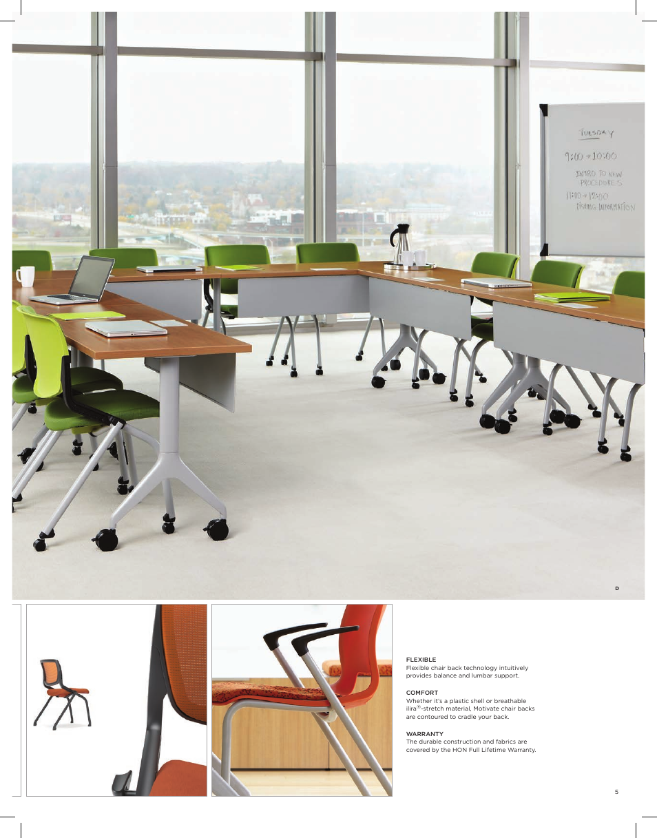 HON Motivate Seating & Tables User Manual | Page 5 / 8