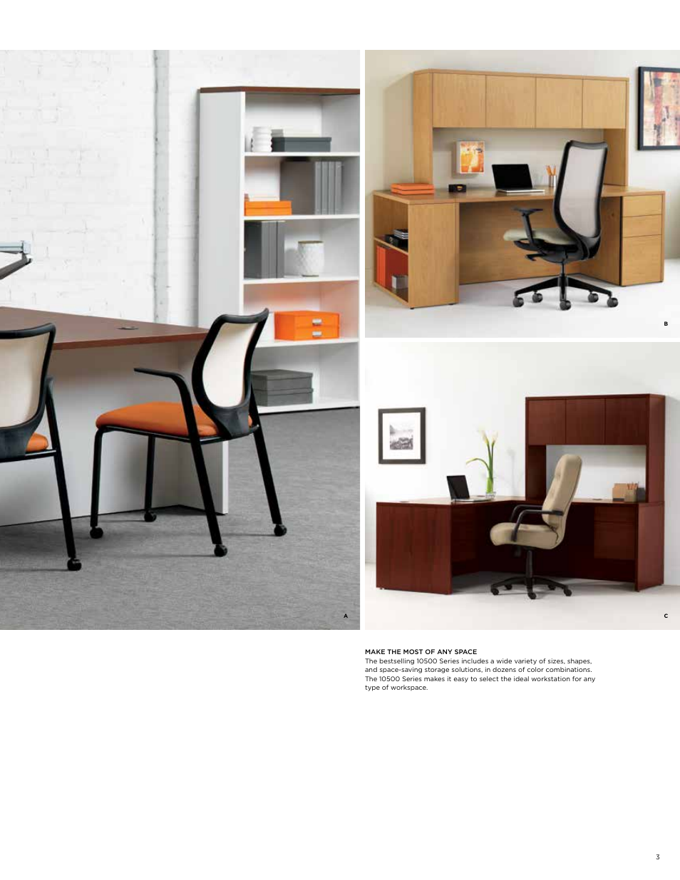 HON 10500 Series Desking User Manual | Page 3 / 16