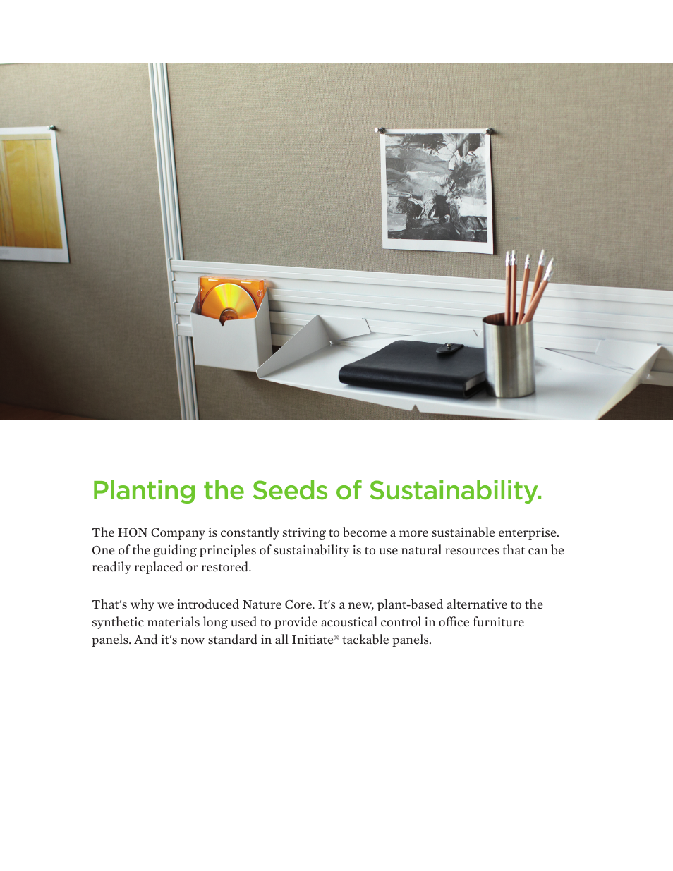Planting the seeds of sustainability | HON Initiate User Manual | Page 2 / 4