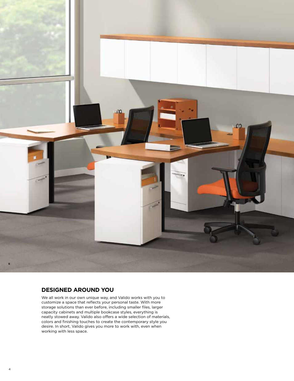 Designed around you | HON Valido User Manual | Page 4 / 8