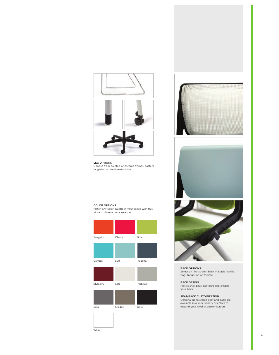 HON Motivate Seating & Tables User Manual | Page 9 / 12