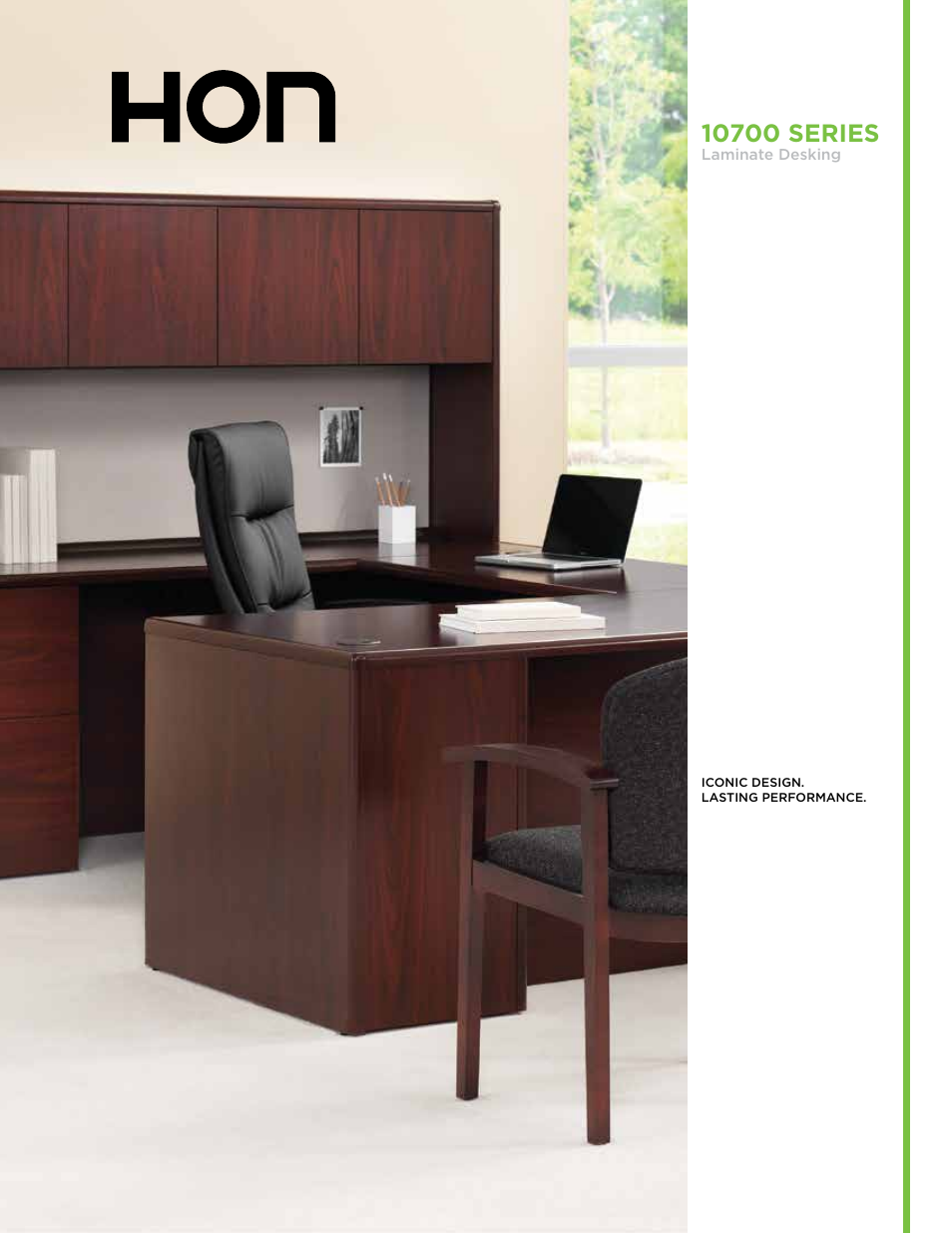 HON 10700 Laminate Desking User Manual | 8 pages