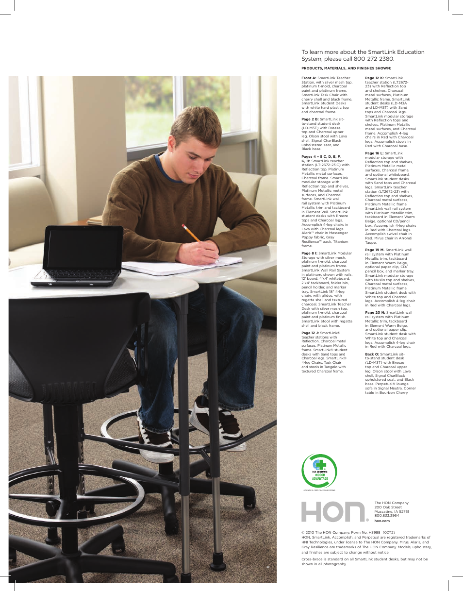 HON SmartLink Seating User Manual | Page 24 / 24