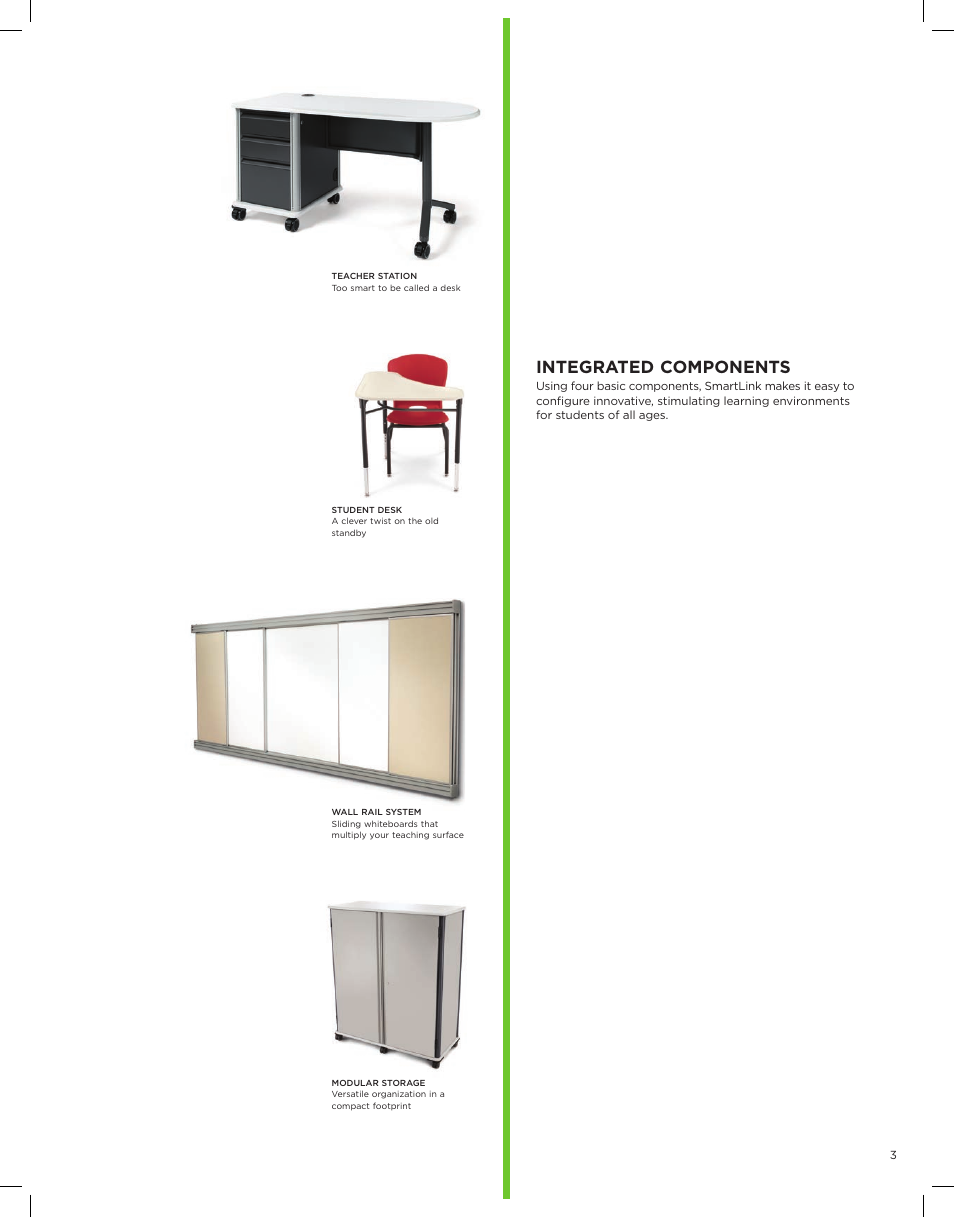 Integrated components | HON SmartLink Seating User Manual | Page 3 / 24