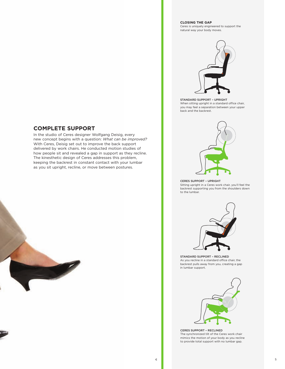 Complete support | HON Ceres User Manual | Page 5 / 12