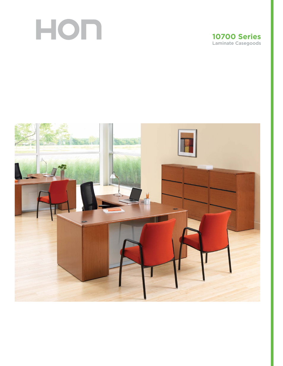 HON 10700 Laminate Desking User Manual | 2 pages