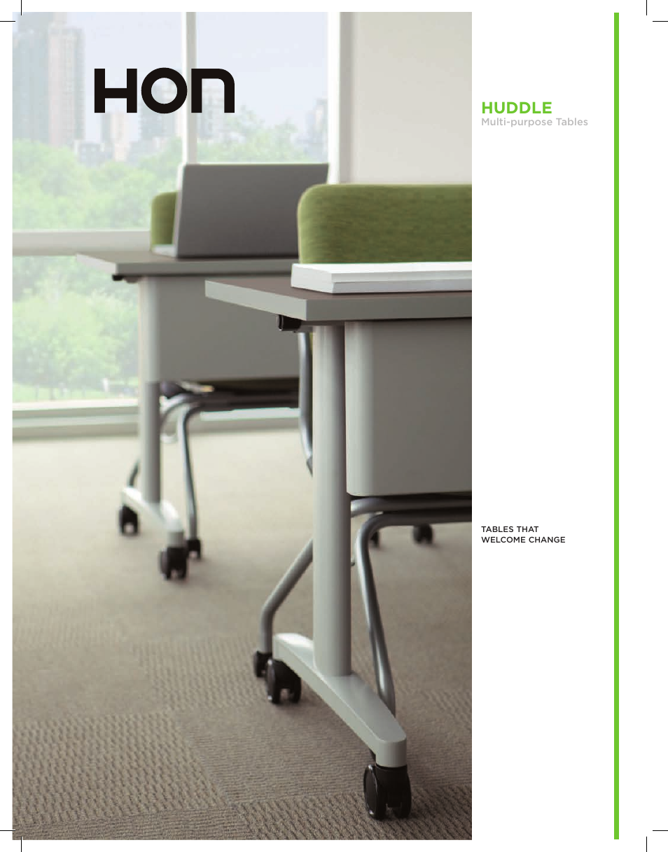 HON Huddle User Manual | 4 pages