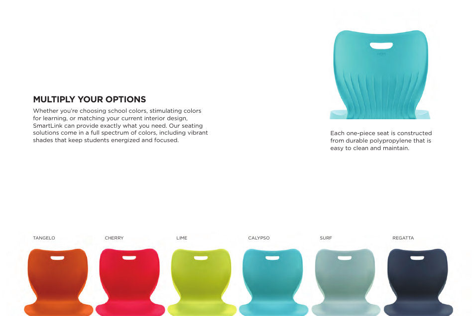 Multiply your options | HON SmartLink Seating User Manual | Page 8 / 12